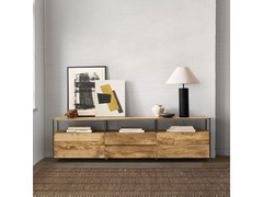 West Elm Industrial Media Console